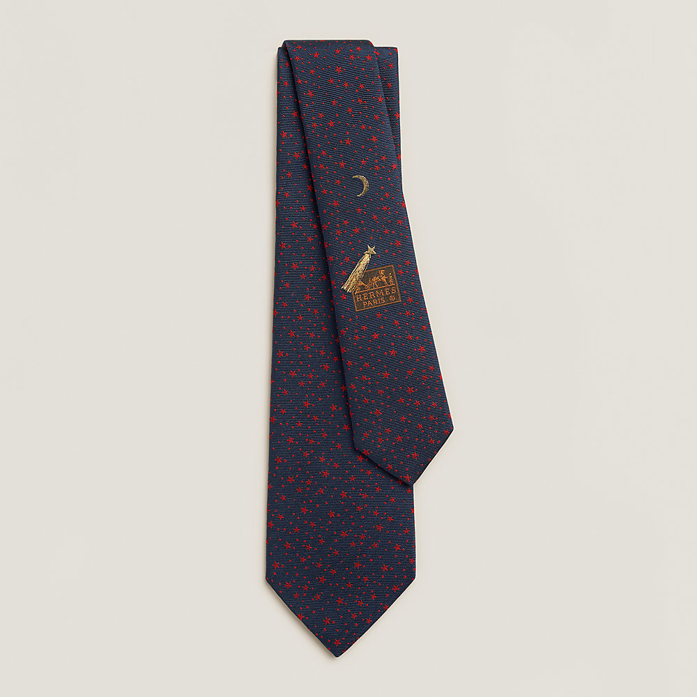 HERMESネクタイ　シューティングスター Stars Petillants tie | Hermès USA